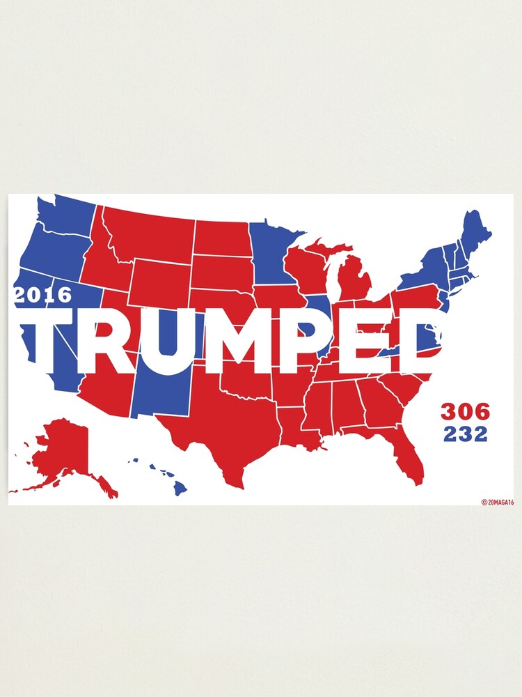 Alternate view of TRUMPED 2016 Photographic Print