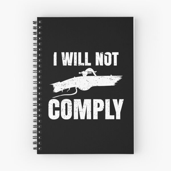 Item preview, I Will Not Comply                    designed and sold by VigilantSupplys.