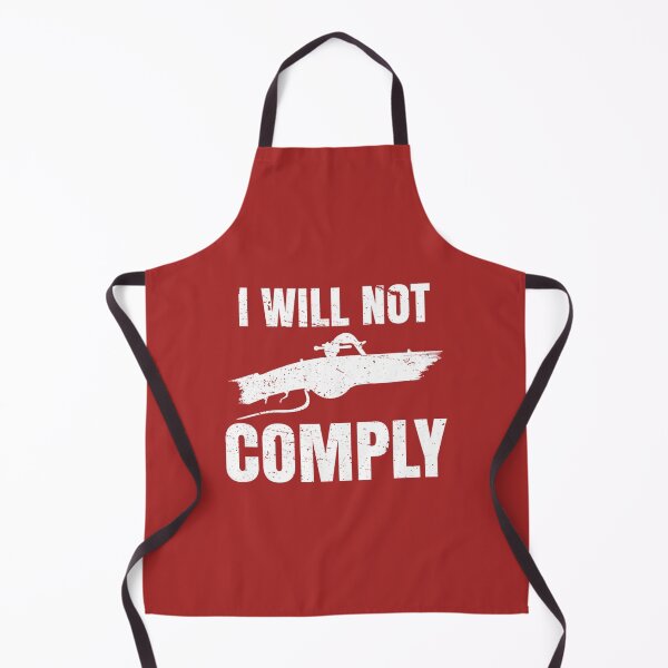 Item preview, I Will Not Comply designed and sold by VigilantSupplys.