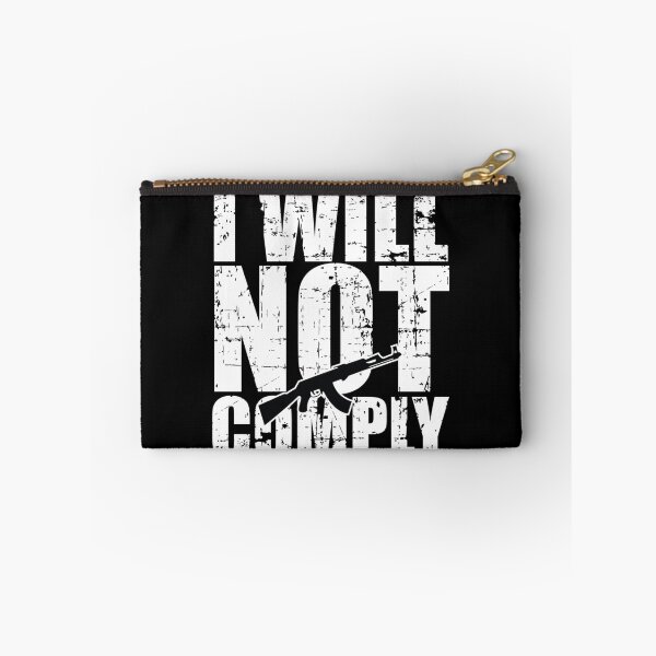 Item preview, I will not comply                       designed and sold by VigilantSupplys.