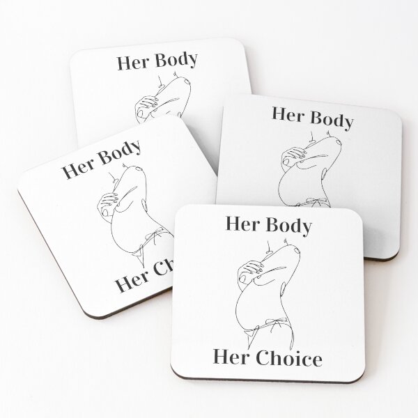 Item preview, Her Body Her Choice Womens Choice Pro Women Lady Liberty Feminist Movement designed and sold by KLINESTORE.