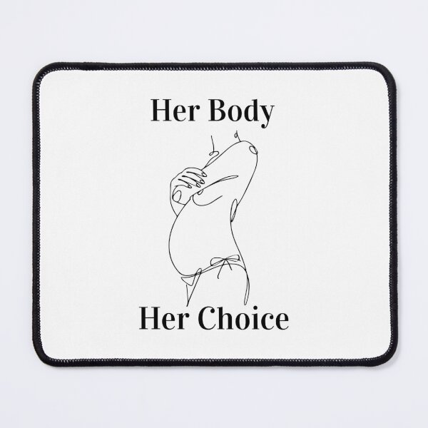 Item preview, Her Body Her Choice Womens Choice Pro Women Lady Liberty Feminist Movement designed and sold by KLINESTORE.