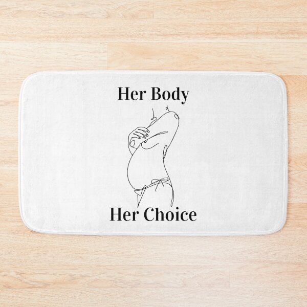Item preview, Her Body Her Choice Womens Choice Pro Women Lady Liberty Feminist Movement designed and sold by KLINESTORE.