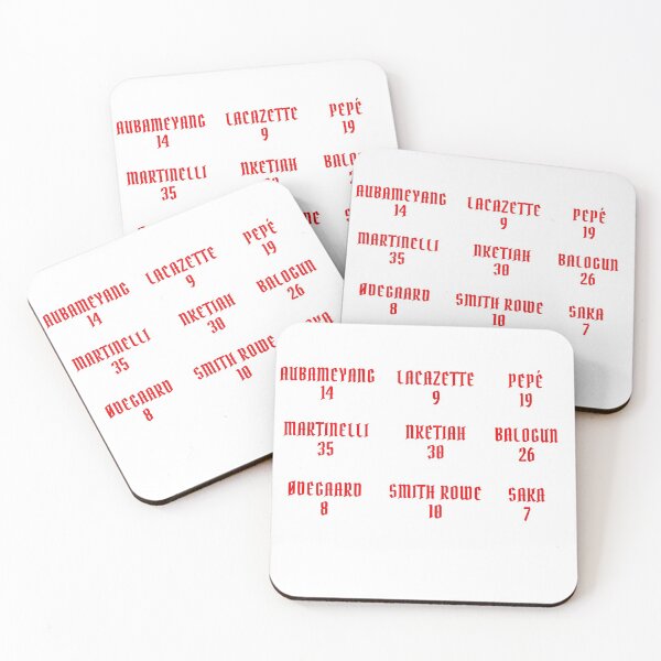 Item preview, Arsenal Forwards Sticker Pack designed and sold by chrisjhardley.
