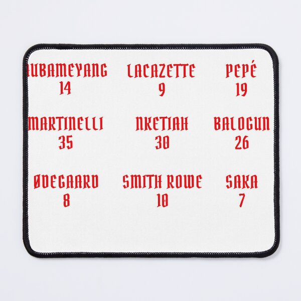Item preview, Arsenal Forwards Sticker Pack designed and sold by chrisjhardley.