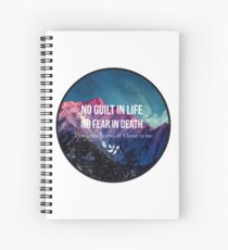 Christian Quote Spiral Notebook