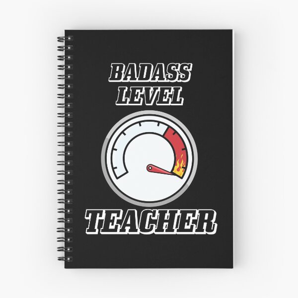 Item preview, Badass Teacher Maximum Cool, Funny School Graphic designed and sold by GO SHIRT-TEE.
