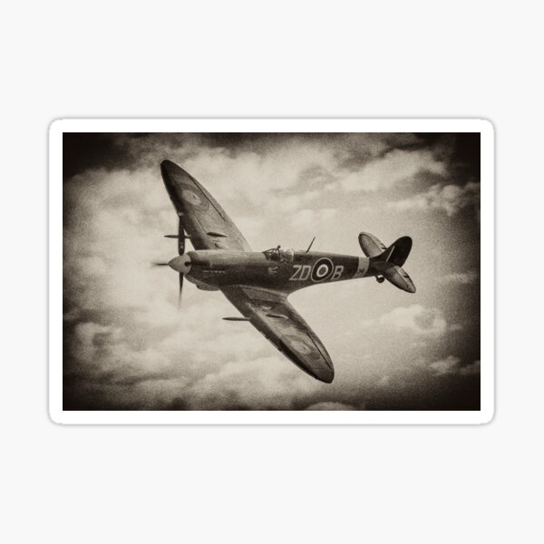 Supermarine Spitfire Sticker