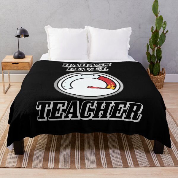 Item preview, Badass Teacher Maximum Cool, Funny School Graphic designed and sold by GO SHIRT-TEE.