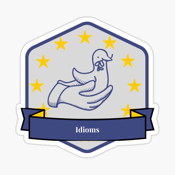 Idioms Sticker