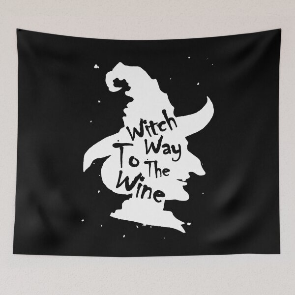 Item preview, Witch Way To The Wine T-shirt, funny halloween t-shirt, Gift for halloween. designed and sold by mHmShop.