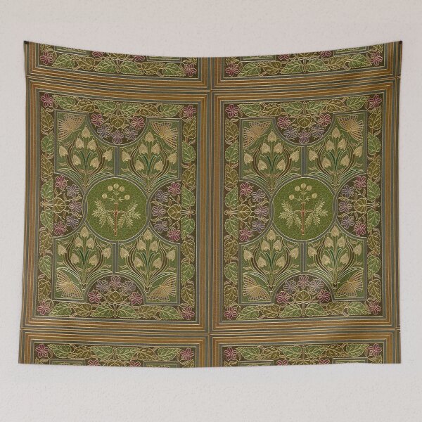 Item preview, Stunning Art Nouveau Pattern! designed and sold by LoveVintageToo.