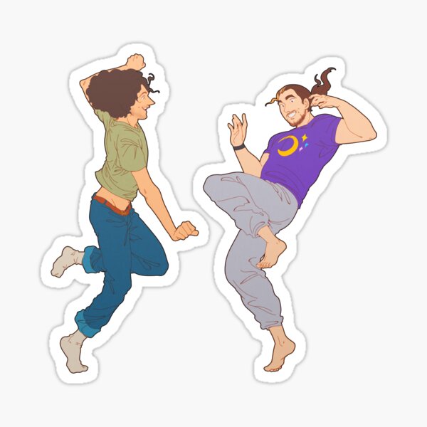 Dancing Grumps 2 Sticker