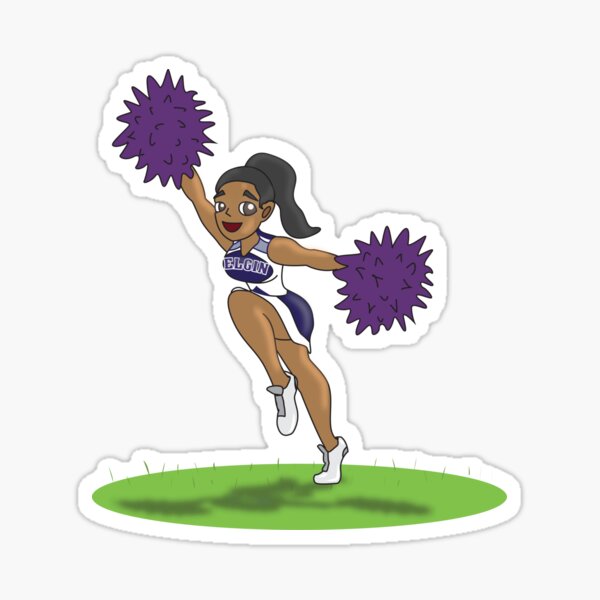 Elgin Cheerleader Sticker