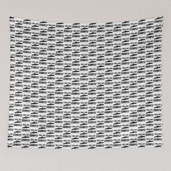 Item preview, I Will Not Comply                 designed and sold by VigilantSupplys.