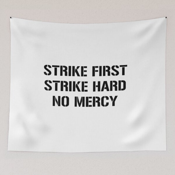 Item preview, No Mercy designed and sold by DlubMerch.