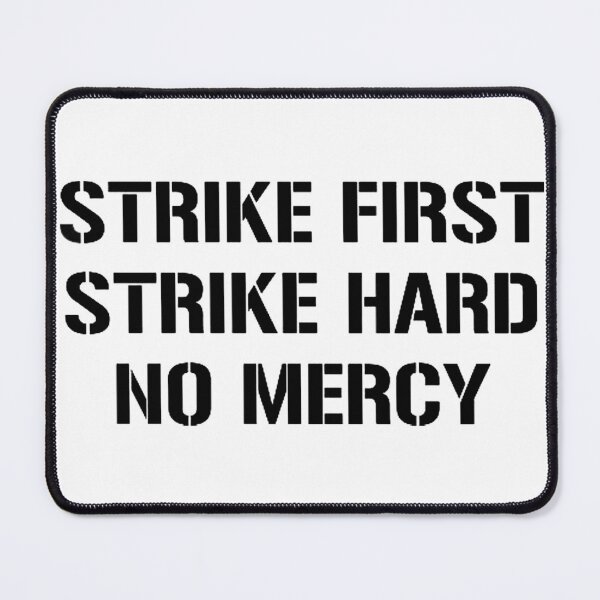 Item preview, No Mercy designed and sold by DlubMerch.