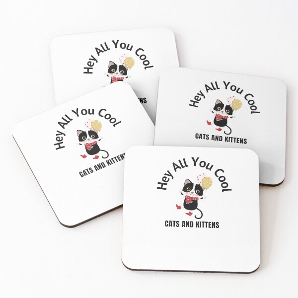 Item preview, Hey All You Cool cats And Kitten Love Stickers designed and sold by Stylish-choice.