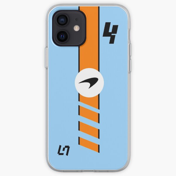 NORRIS 4 - GP de Mónaco 2021 / Nuevo diseño de decoración MCL para Funda blanda para iPhone