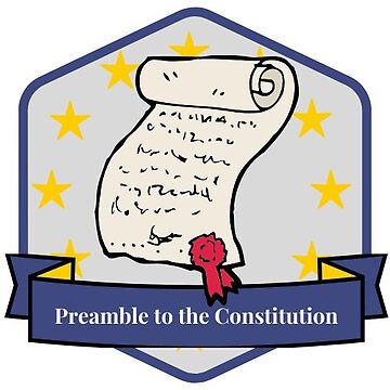 Artwork thumbnail, Preamble to the Constitution by US History