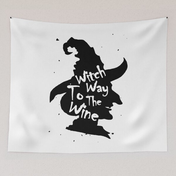 Item preview, Witch Way To The Wine T-shirt, funny halloween t-shirt, Gift for halloween. designed and sold by mHmShop.