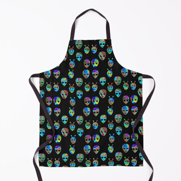 Item preview, tie dye alien rainbow sticker pack set designed and sold by Fashionmonger.