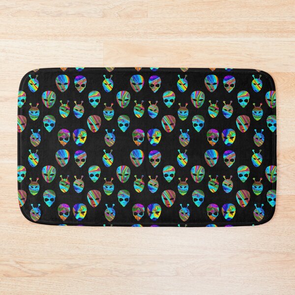 Item preview, tie dye alien rainbow sticker pack set designed and sold by Fashionmonger.