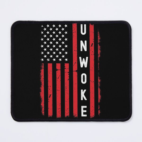Item preview, Unwoke On Ametican Flag Gift For Men, Women, Republican Pro America designed and sold by Unicorny-Design.