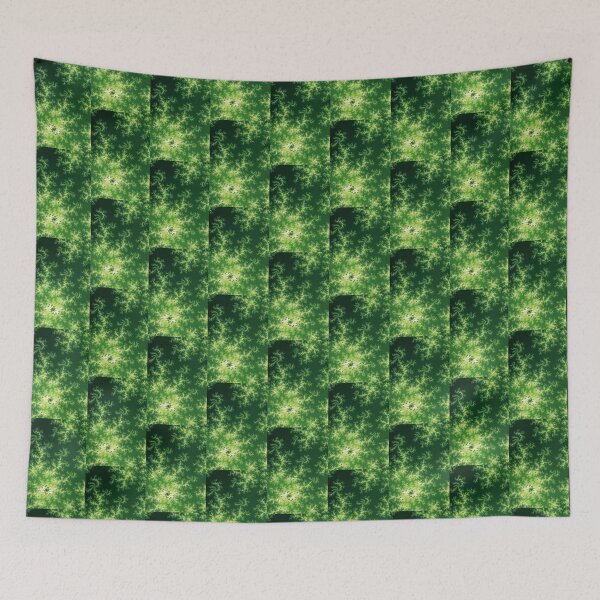 Item preview, Glowing Green Fractal designed and sold by Henrik Lehnerer.