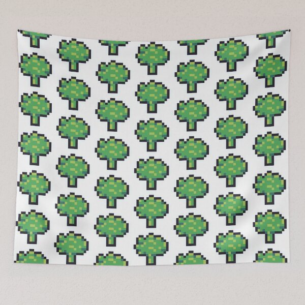 Item preview, Broccoli Pixel Art designed and sold by RednGreen.