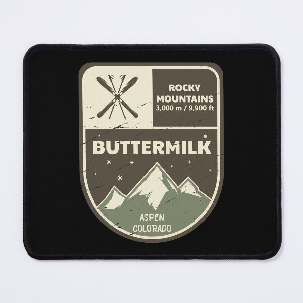 Item preview, Buttermilk Aspen Rocky Mountains Colorado designed and sold by KrisSidDesigns.