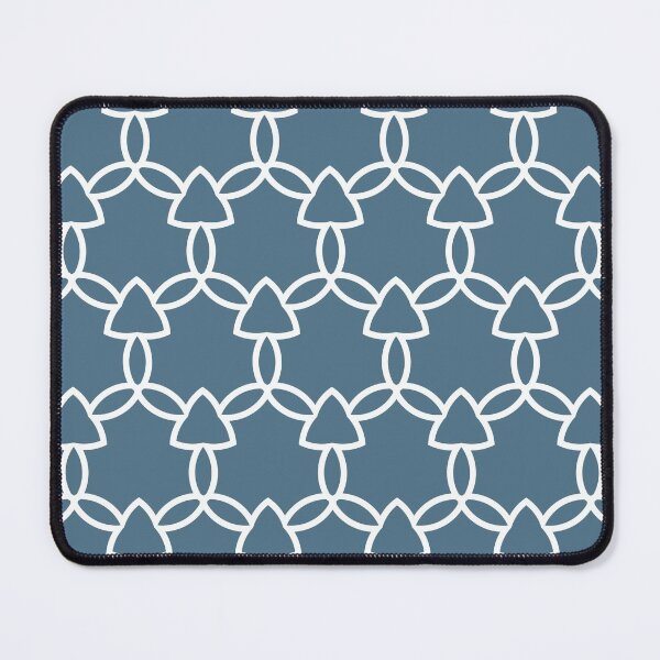 Artikelvorschau, Blue and White Tessellation Line Pattern 29 Pairs Sherwin Williams Inky Blue SW 9149 2022 Trending Color  - Colour - Hue entworfen und verkauft von ColorOfTheYears.