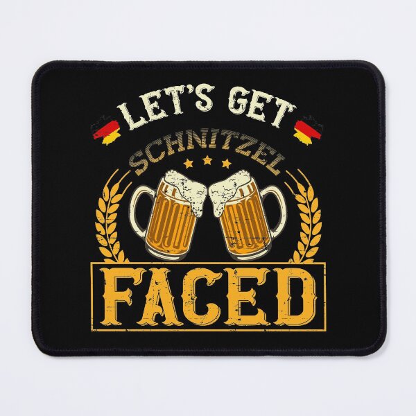 Item preview, Let's Get Schnitzel Faced Oktoberfest German - Funny German Flag designed and sold by Memes-for-all.