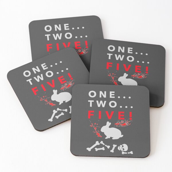 Item preview, Rabbit Caerbannog - One...two...FIVE! designed and sold by Monkyra.