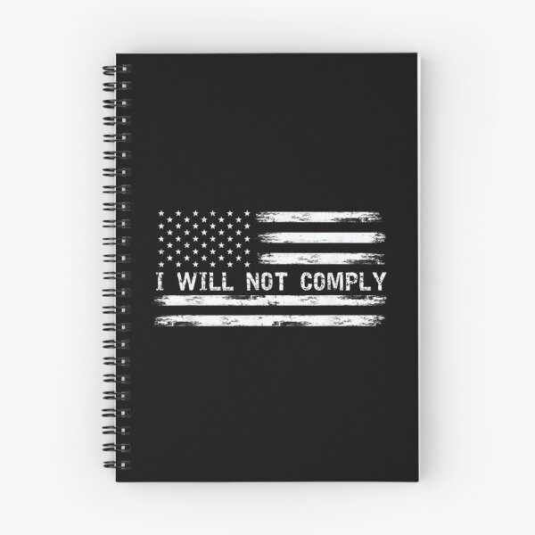Item preview, i will not comply    Classic  designed and sold by VigilantSupplys.