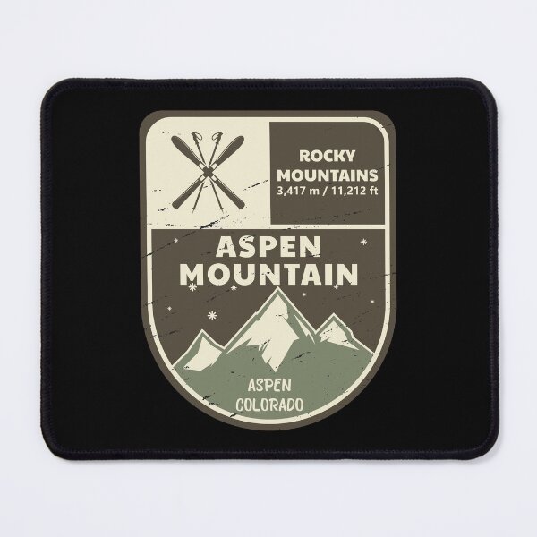 Item preview, Aspen Mountain Aspen Rocky Mountains Colorado designed and sold by KrisSidDesigns.