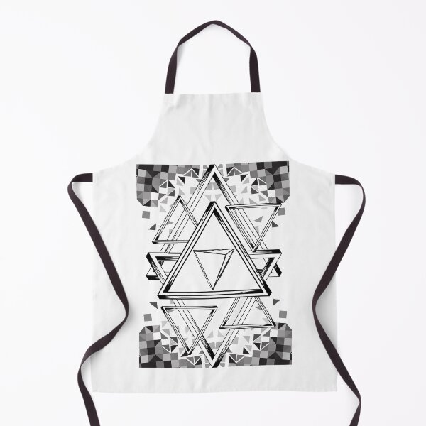 Item preview, Geometric composition entitled Triangle - Abstract arts, geometric designs and graphic constructions designed and sold by AdvanceDesign.