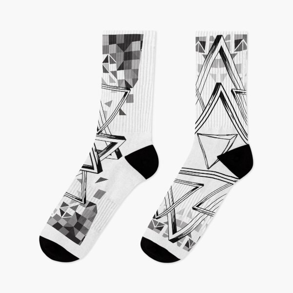 Item preview, Geometric composition entitled Triangle - Abstract arts, geometric designs and graphic constructions designed and sold by AdvanceDesign.