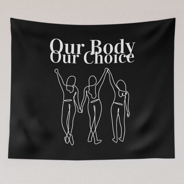 Item preview, Her Body Her Choice Womens Choice Pro Women Lady Liberty Feminist Movement designed and sold by KLINESTORE.
