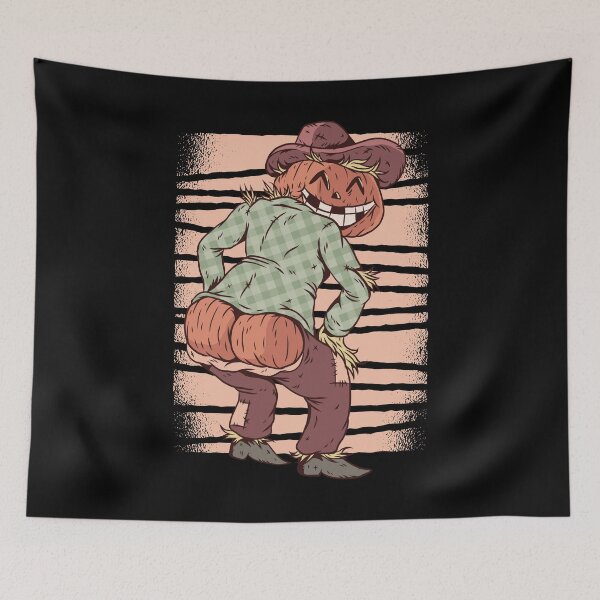 Item preview, Pumpkin Scarecrow Funny Halloween designed and sold by Hoiho Adventure Shirts.