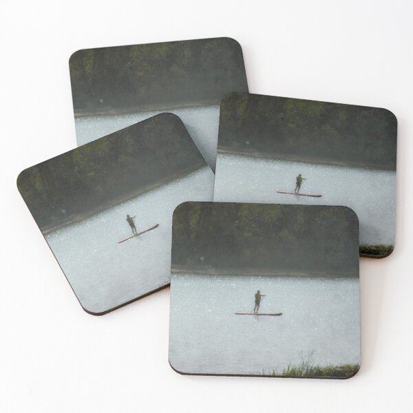 Item preview, Paddle Boarding on a Lake designed and sold by rosedew.