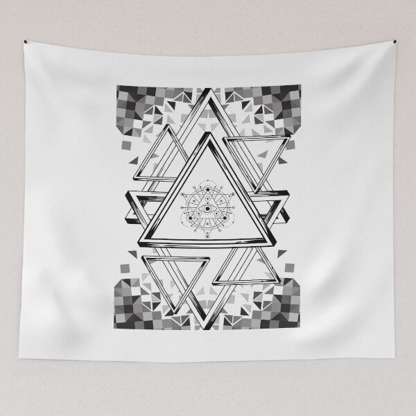 Item preview, Geometric composition entitled Eye - Abstract arts, geometric designs and graphic constructions designed and sold by AdvanceDesign.