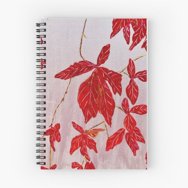 Aperçu de l'œuvre Feuilles d'automne rouges créée et vendue par Ruth Breen Artwork .