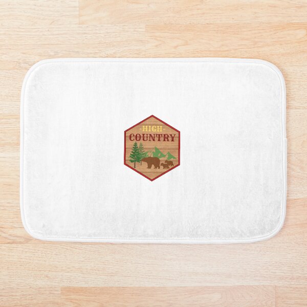 Item preview, Placa de madera de High Country con oso y cachorros designed and sold by HighCountry2021.