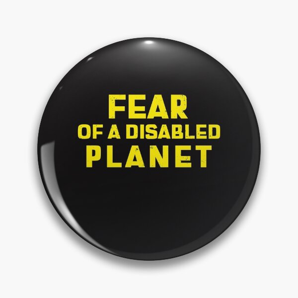 Item preview, Fear Of A Disabled Planet  designed and sold by Disabledland.