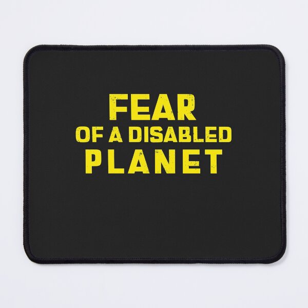 Item preview, Fear Of A Disabled Planet  designed and sold by Disabledland.