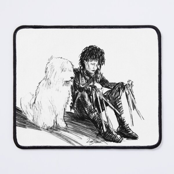 Item preview, Edward Scissorhands and dog.  designed and sold by Ryan Biddle.
