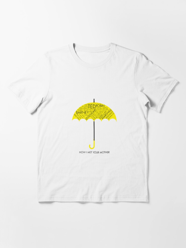 Gelber Regenschirm Himym T Shirt Von Millzymerch Redbubble