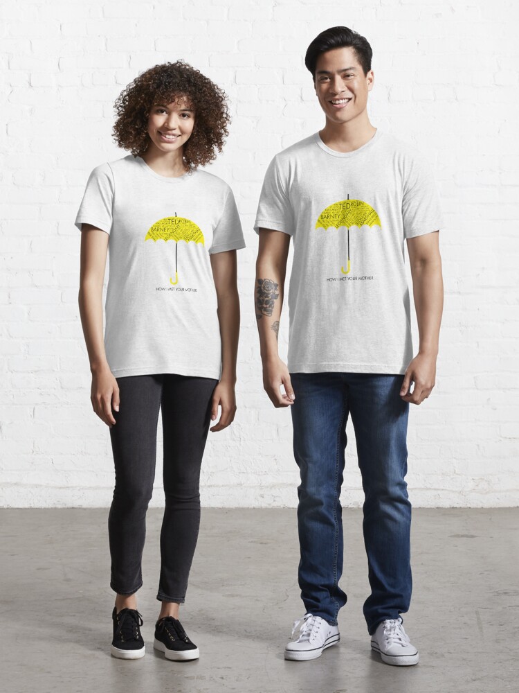 Gelber Regenschirm Himym T Shirt Von Millzymerch Redbubble