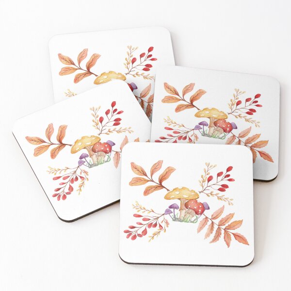 Item preview, Fall Mushrooms designed and sold by ShaunaMcc.